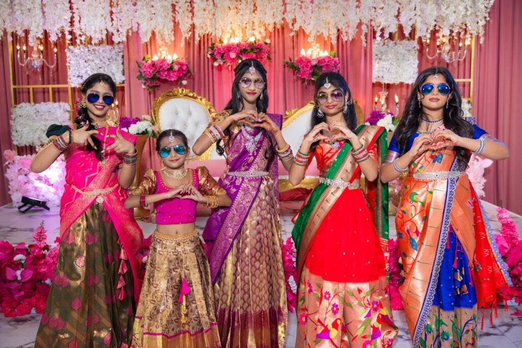 Half saree and Sweet 16 ceremony photography in Dallas by FilmsByHari