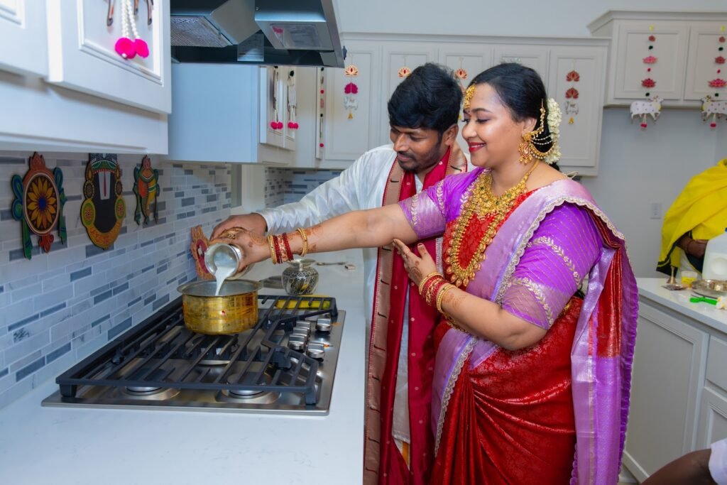House warming ceremony photography in Dallas by FilmsByHari